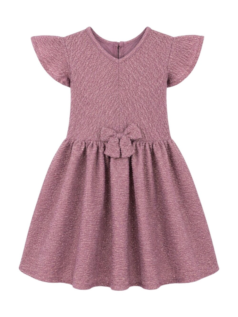 Nannette Kids Girls Purple Gold Twirly Dress Full Skirt Girls Size 7 8